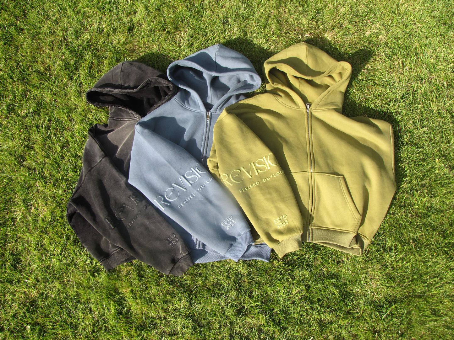 Cropped Zip Up Hoodie